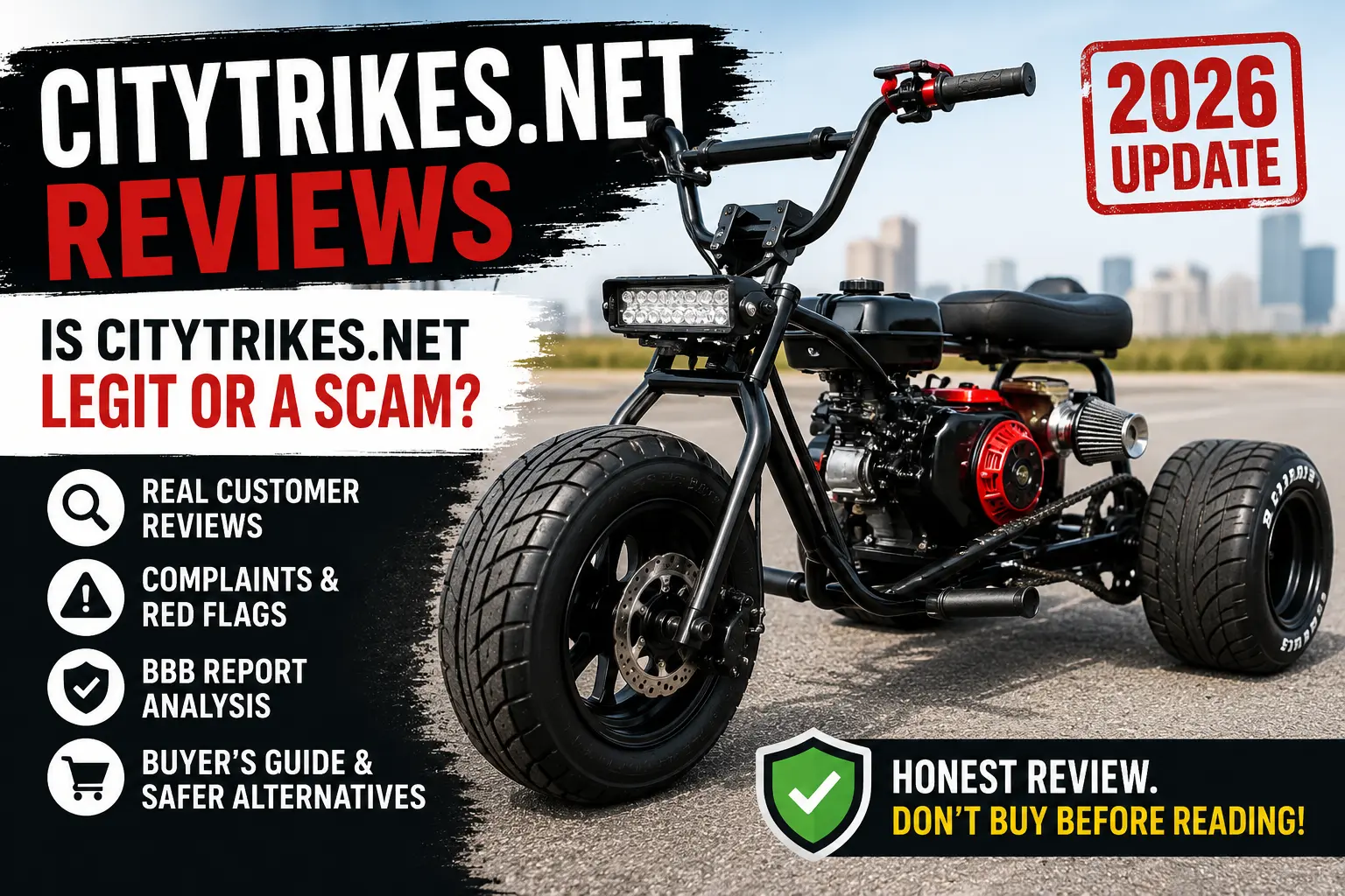 CityTrikes.net Reviews: Is CityTrikes.net Legit or a Scam?